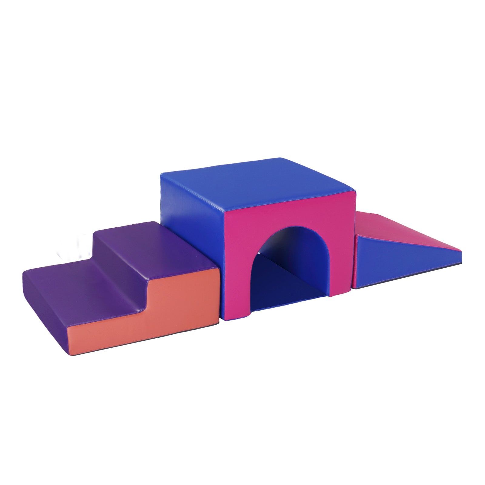 JOYMOR 3-Piece Foam Climbing Blocks Activity Playset