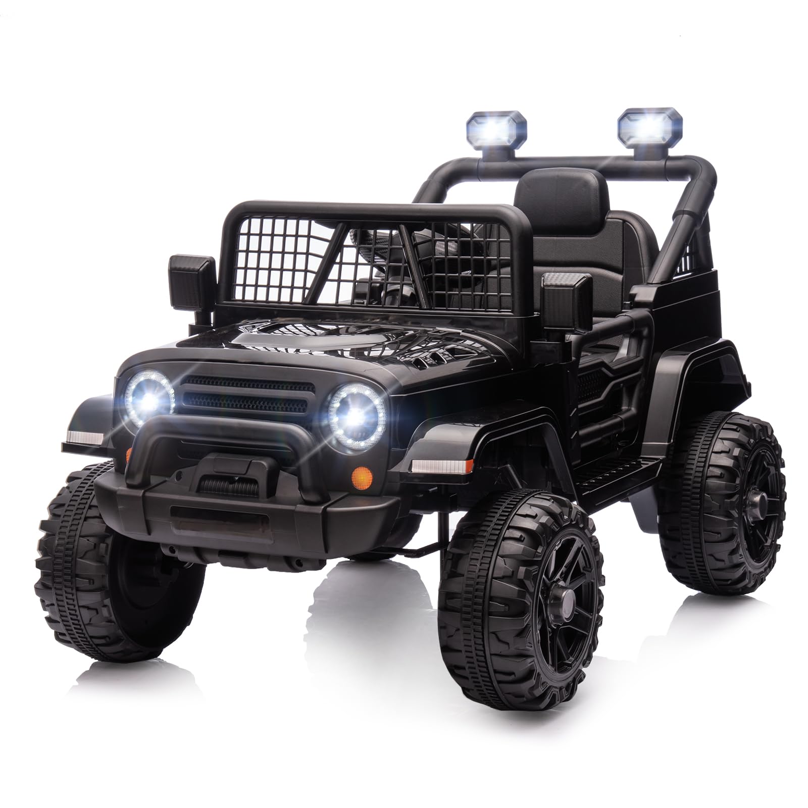 JOYMOR 12V Kids Ride on Truck with Remote Control Electric Play Car