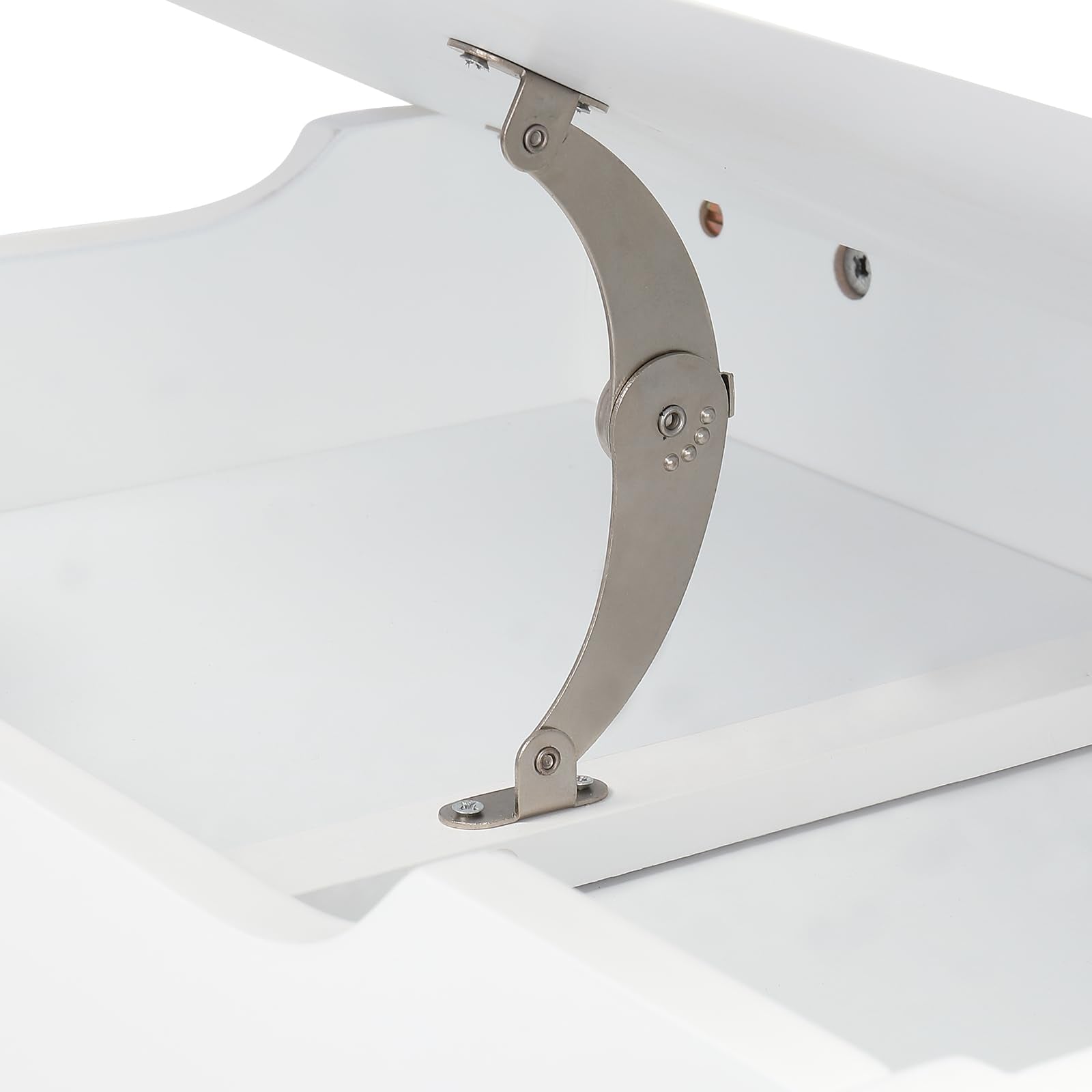 JOYMOR Wooden Lift-Top Desk Set Kids Table and Chair with Storage