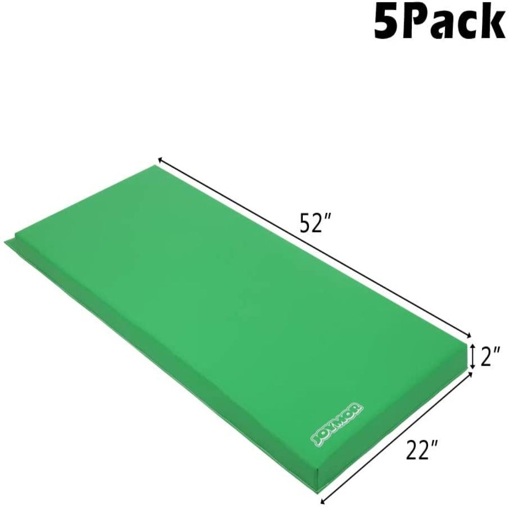 JOYMOR 5-Pack Memory Foam Rest Nap Mats