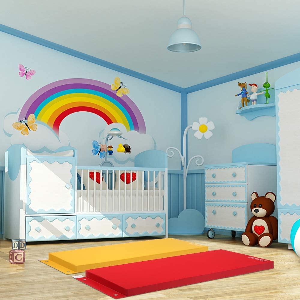 JOYMOR 5-Pack Memory Foam Rest Nap Mats