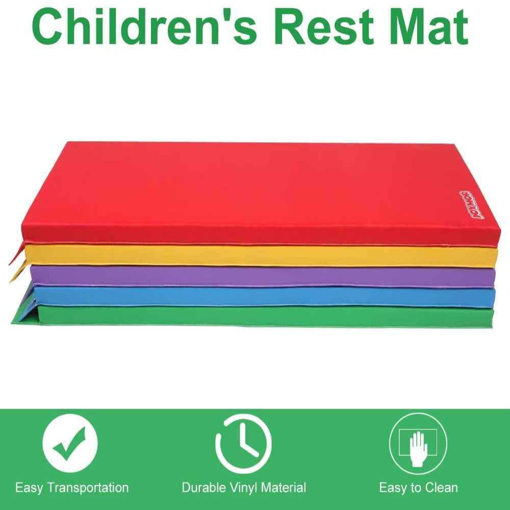 JOYMOR 5-Pack Memory Foam Rest Nap Mats