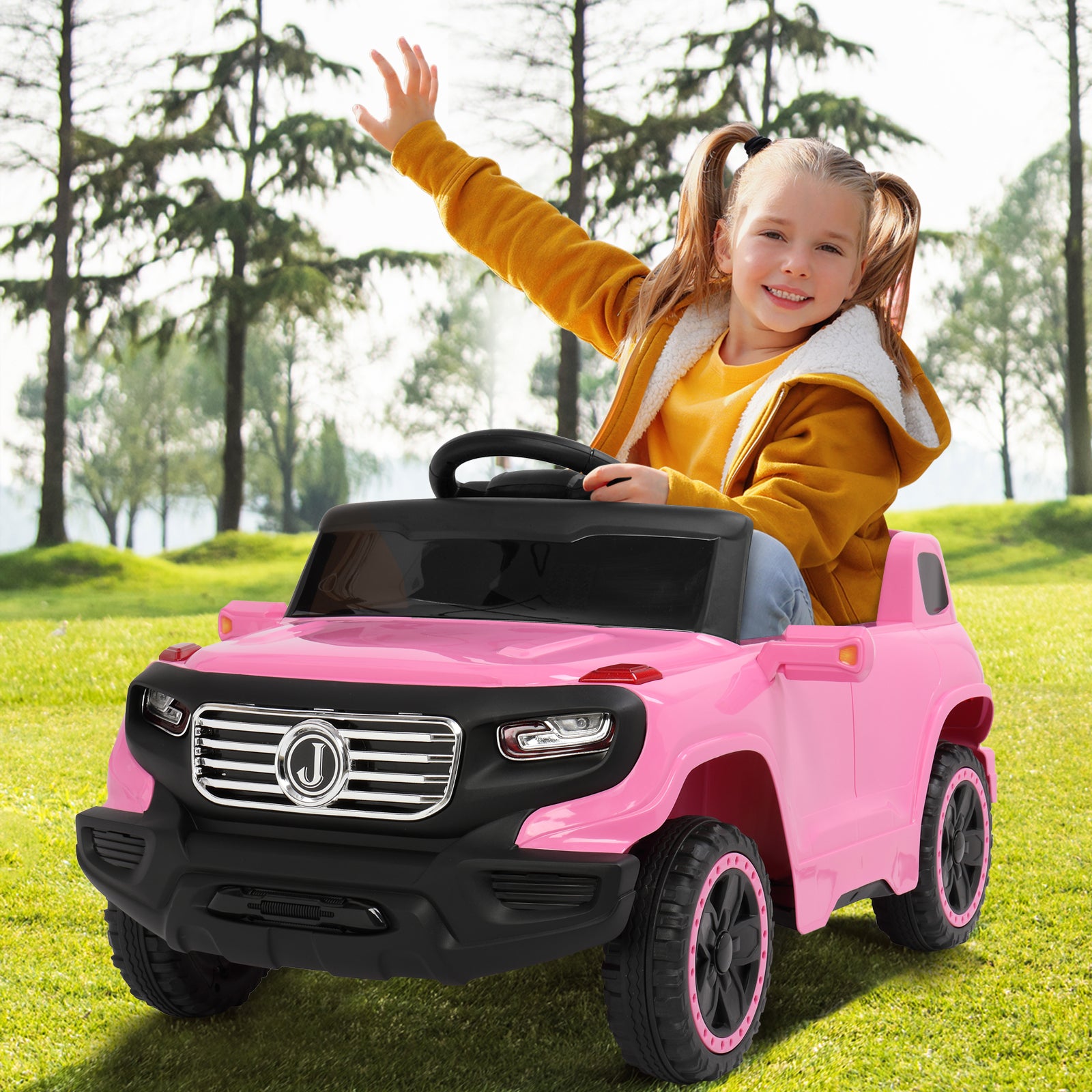 JOYMOR 6V Kids Electric Ride On Cars with Remote